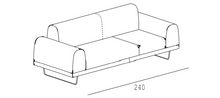 Load image into Gallery viewer, Portland | Two Seater Sofa