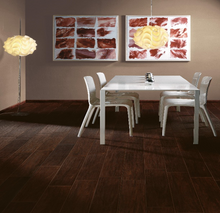 Load image into Gallery viewer, Exotica Espresso Wood Plank Porcelain | 15cm x 90cm | Tiles
